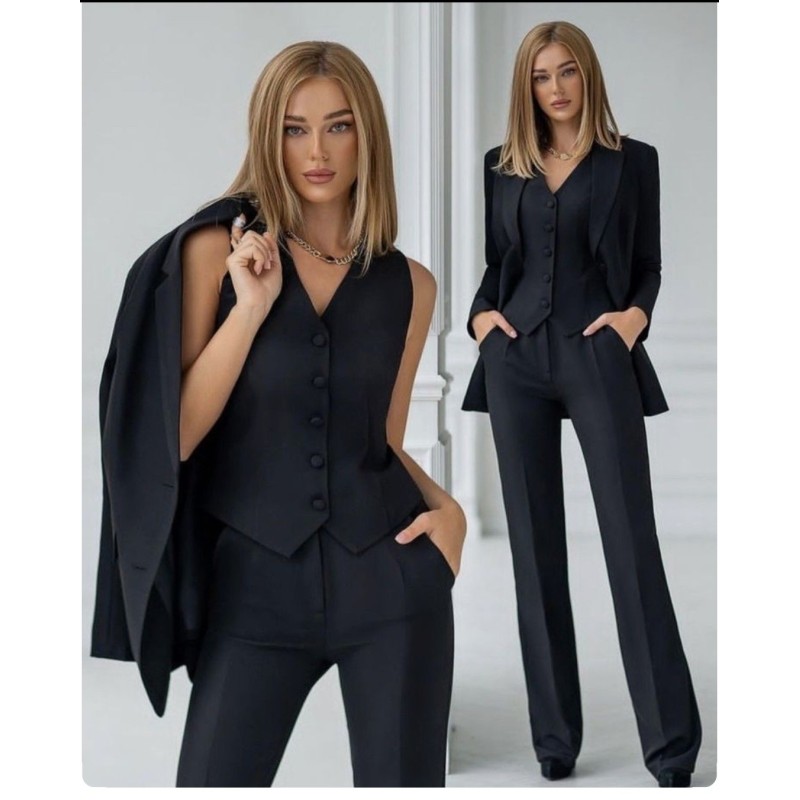 Completo Donna tre pezzi - nero