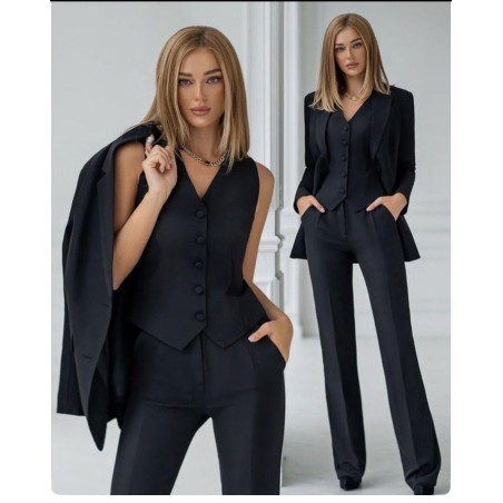Completo Donna tre pezzi - nero