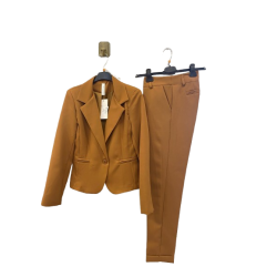 Completo Donna Giacca e pantalone - marrone
