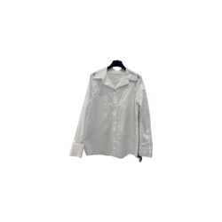 Camicia classica in cotone - bianca