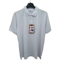 Polo uomo in cotone due bottoni