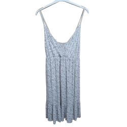 Vestito corto fiorellato bratellina