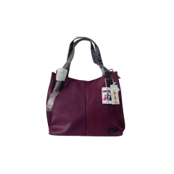 Borsa grande Charro colore vinaccio
